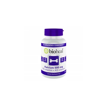 Bioheal Kalcium 500 mg + D3-vitamin + K2-vitamin 70x Bioheal Kalcium 500 mg + D3-vitamin + K2-vitamin 70x