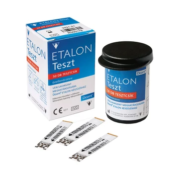 Dcont Etalon Tesztcsík Vércukorméréshez 50x Dcont Etalon Tesztcsík Vércukorméréshez 50x