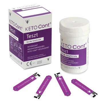 KETOCont tesztcsík 25x Keto-Cont