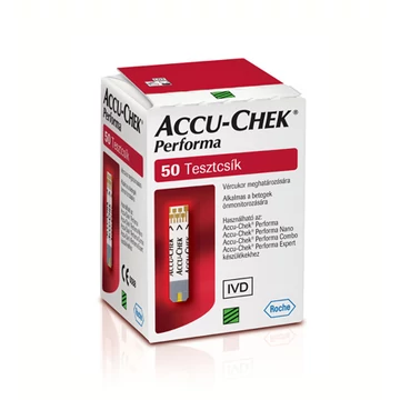 Accu-Chek Performa 50x tesztcsík (AccuChek) Accu-Chek Performa 50x tesztcsík (AccuChek)