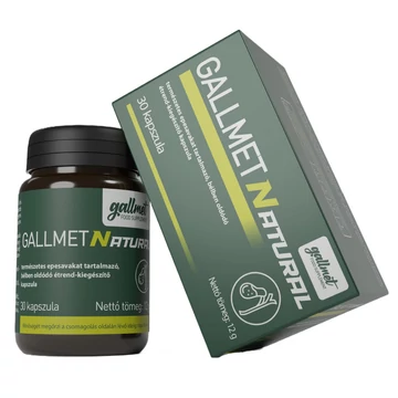 GALLMET-NATURAL 30 db epesav kapszula GALLMET-NATURAL 30 db epesav kapszula