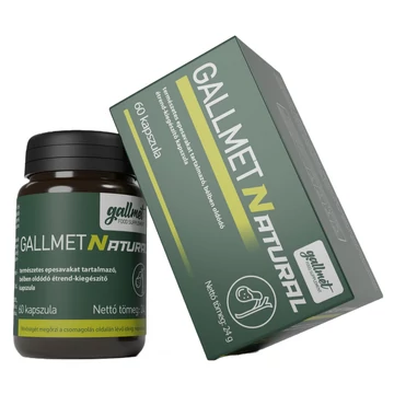 GALLMET-NATURAL 60 db epesav kapszula