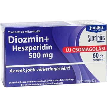 Jutavit Diozmin + Heszperidin 500mg filmtabletta 60X