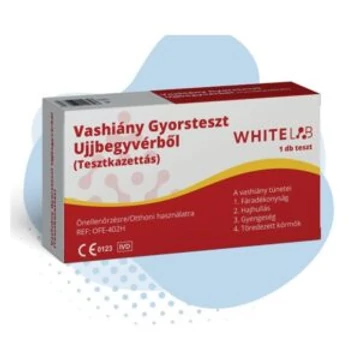 WHITELAB Vashiány gyorsteszt vérmintából