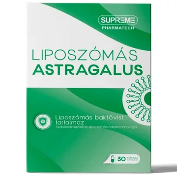 Supreme Pharmatech Liposzómás Astragalus kapszula – 30db Supreme Pharmatech Liposzómás Astragalus kapszula – 30db
