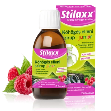 Stilaxx® junior köhögés elleni szirup