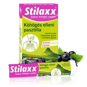 Stilaxx® köhögés elleni pasztilla