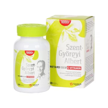 Szent-Györgyi Albert C-vitamin retard tabletta 1000mg 100x Szent-Györgyi Albert C-vitamin retard tabletta 1000mg 100x