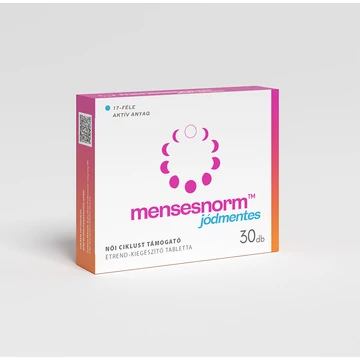 Mensesnorm jódmentes étrendkiegészítő tabletta 30x Mensesnorm jódmentes étrendkiegészítő tabletta 30x