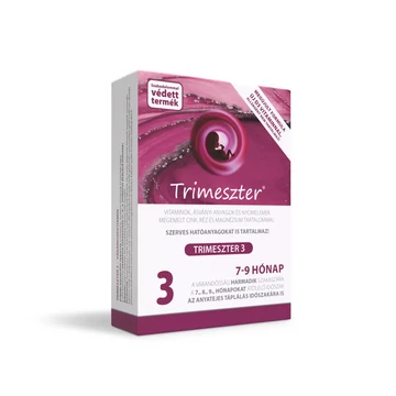 Trimeszter 3 Várandósság Harmadik Szakaszára 7-9 hónap 60db Trimeszter 3 Várandósság Harmadik Szakaszára 7-9 hónap 60db