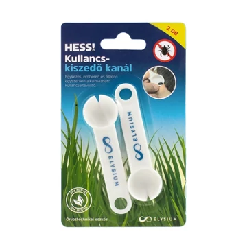 Elysium HESS! kullancskiszedő kanál - 2db/készlet Elysium HESS! kullancskiszedő kanál - 2db/készlet
