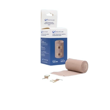 Elysium steril, latexmentes, rugalmas kompressziós pólya - 7,5 cm x 4,5 m