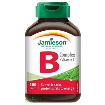 Jamieson B-vitamin komplex C-vitaminnal tabletta 100x