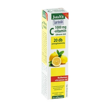 Jutavit C-vitamin 1000 mg pezsgőtabletta 20X Jutavit C-vitamin 1000 mg pezsgőtabletta 20X