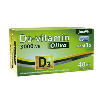 Jutavit D3-vitamin 3000NE Olíva lágykapszula 40x Jutavit D3-vitamin 3000NE Olíva lágykapszula 40x