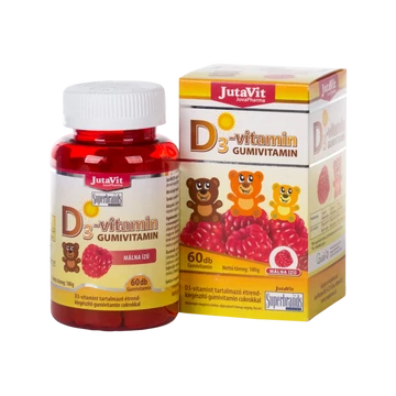 Jutavit D3-vitamin Gumivitamin 60x