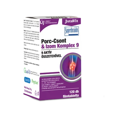 JutaVit Porc-Csont & Izom Komplex 9, 120 db JutaVit Porc-Csont & Izom Komplex 9, 120 db