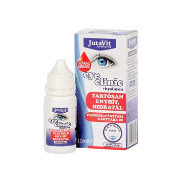 Jutavit Eye Clinic szemcsepp száraz szemre 10ml