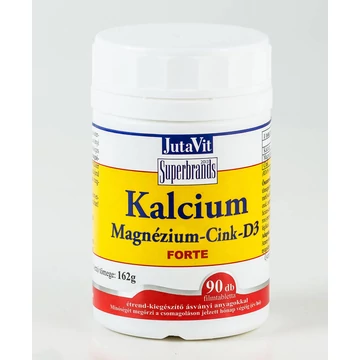 Jutavit Kalcium+Magnézium+Cink forte tabletta 90X
