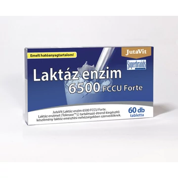 Jutavit Laktáz enzim 6500 FCCU Forte tabletta 60x Jutavit Laktáz enzim 6500 FCCU Forte tabletta 60x