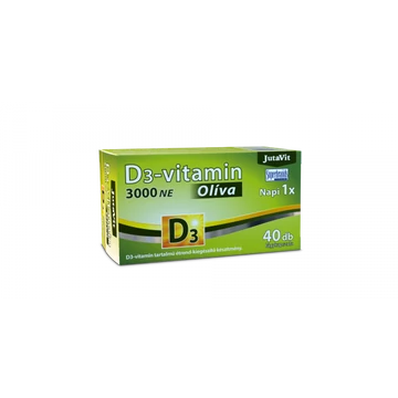 Jutavit D3-vitamin 3000NE Olíva lágykapszula 100x