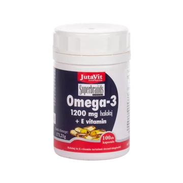 Jutavit Omega-3-Pro 1200mg + E-vitamin kapszula 100X