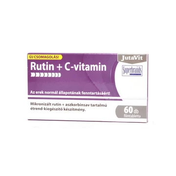Jutavit Rutin + C-vitamin Tabletta 60X Jutavit Rutin + C-vitamin Tabletta 60X