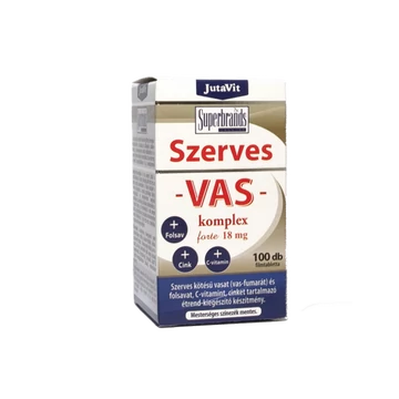 Jutavit Szerves Vas-komplex Forte 18mg 100x