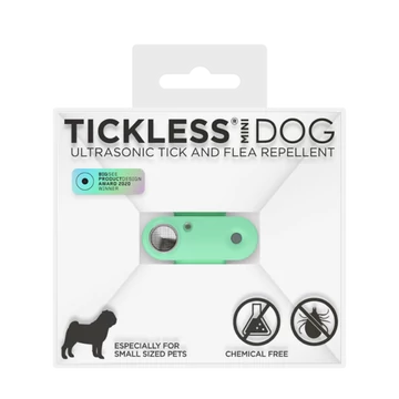 TICKLESS MINI DOG MENTA ZÖLD ULTRAHANGOS KULLANCSRIASZTÓ