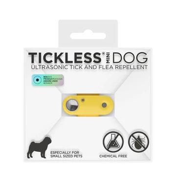 TICKLESS MINI DOG SÁRGA ULTRAHANGOS KULLANCSRIASZTÓ