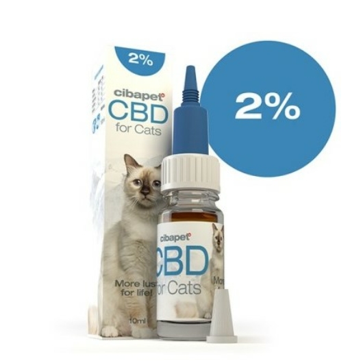 Cibapet CBD olaj macskáknak 2% 10ml