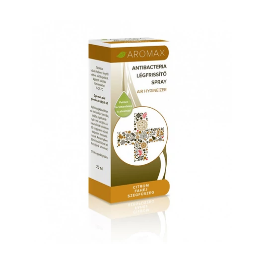 Aromax Antifluenza légfrissítő spray Citrom-Fahéj-Szegfűszeg 40ml
