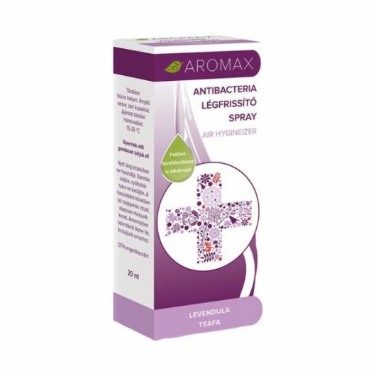 Aromax Antifluenza légfrissítő spray Levendula-Teafa 20ml