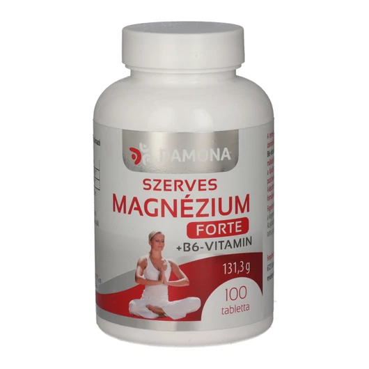 Damona Szerves Magnézium + B6 Forte tabletta 100x