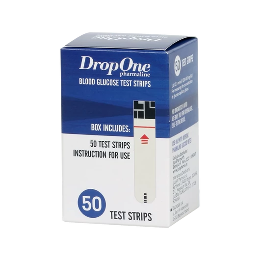 DROP ONE Tesztcsík Vércukormérőhöz (Dropone) 50x