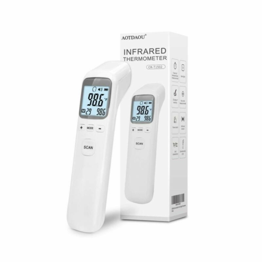 Infrared Thermometer érintés nélküli lázmérő érintésmentes 1x