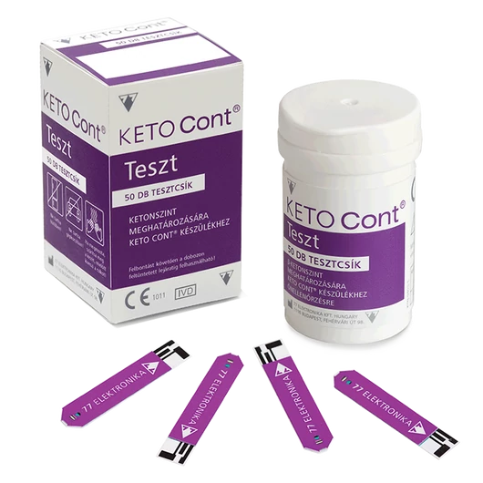 KETOCont tesztcsík 25x Keto-Cont
