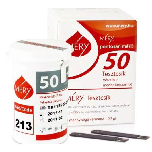 MÉRY Tesztcsík 50db