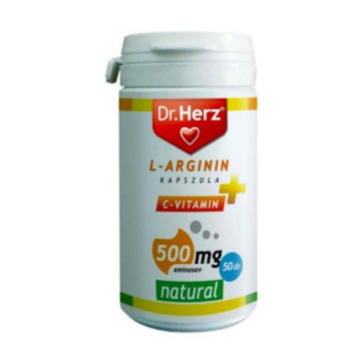 Dr. Herz L-Arginin + C-vitamin 500mg 50x