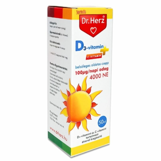 Dr. Herz D3-vitamin csepp 50ml