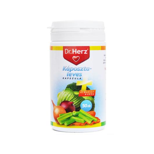 Dr. Herz káposztaleves + almaecet kapszula 50x