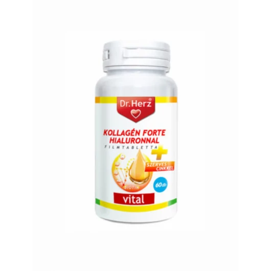 Dr. Herz Kollagén Forte Hialuronnal 60x