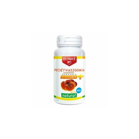 Dr. Herz Reishi, Pecsétviaszgomba + C-vitamin 60x