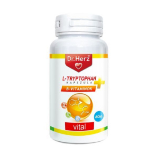Dr. Herz L-Tryptophan + B-vitaminok 60x