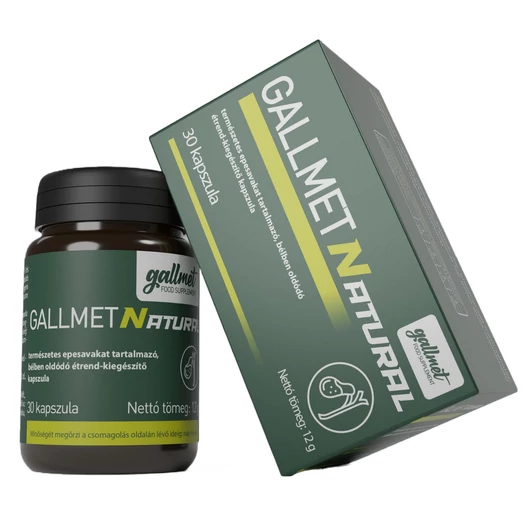 GALLMET-NATURAL 30 db epesav kapszula