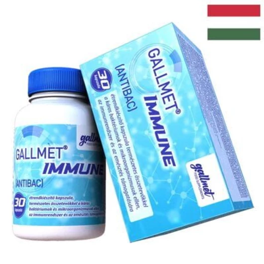 GALLMET-IMMUNE 30 db epesav és gyógynövény kapszula