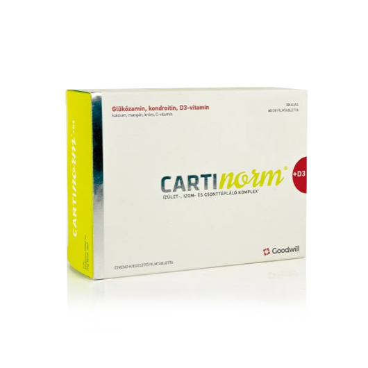 Goodwill Cartinorm + D3 filmtabletta 60x