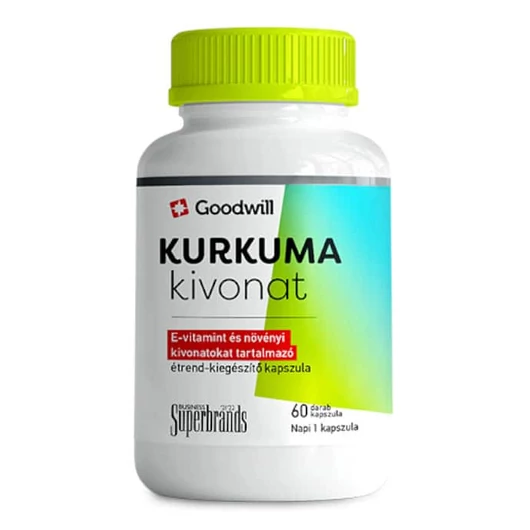 Goodwill Kurkuma kivonat kapszula 60x