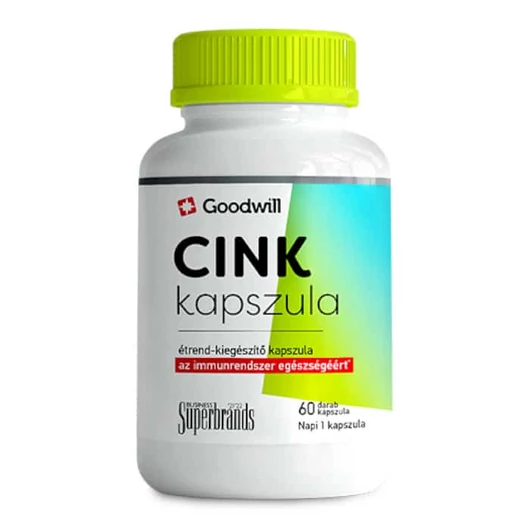 Goodwill Cink kapszula 60x