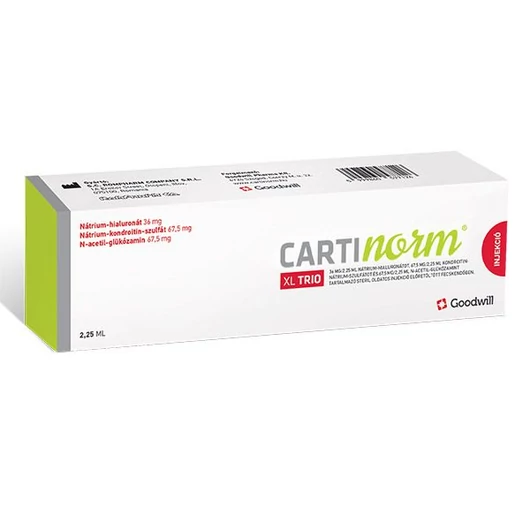 Goodwill CARTInorm XL TRIÓ injekció 2,25ml 1x